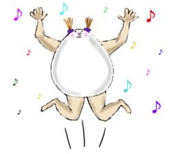 Eggman&woman sticker #1710977