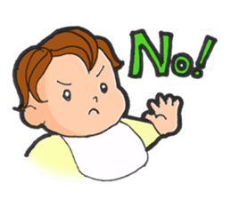 A busy Mom and a pretty baby sticker #1712339