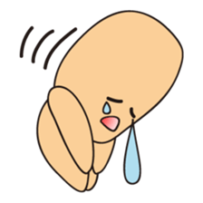 Cute alien "Mr square"and His friends sticker #1712432