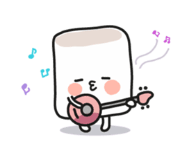 Lowy, the cute little white marshmallow sticker #1712508