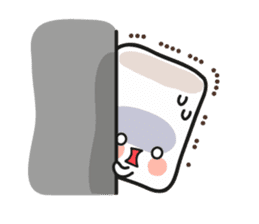Lowy, the cute little white marshmallow sticker #1712514