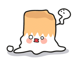 Lowy, the cute little white marshmallow sticker #1712515