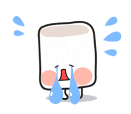 Lowy, the cute little white marshmallow sticker #1712517