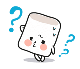 Lowy, the cute little white marshmallow sticker #1712526