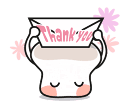 Lowy, the cute little white marshmallow sticker #1712538