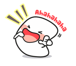 Lowy, the cute little white marshmallow sticker #1712541