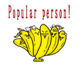 The banana club. English version. sticker #1712780