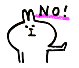 Rabbit and squirrel sticker #1712853