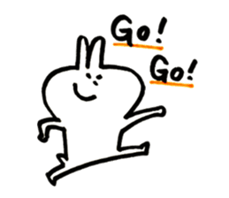 Rabbit and squirrel sticker #1712854