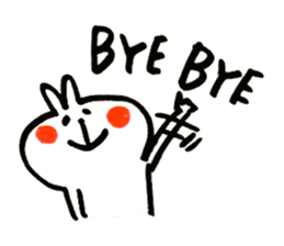 Rabbit and squirrel sticker #1712855