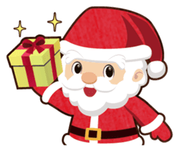 Santa Claus and Children sticker #1713425
