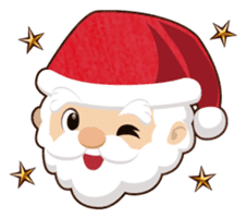 Santa Claus and Children sticker #1713432