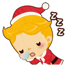 Santa Claus and Children sticker #1713438
