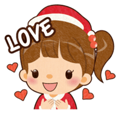 Santa Claus and Children sticker #1713439