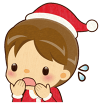 Santa Claus and Children sticker #1713440