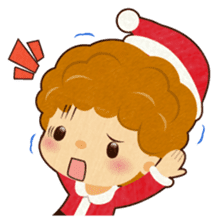 Santa Claus and Children sticker #1713442