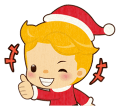 Santa Claus and Children sticker #1713444