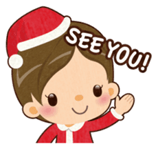 Santa Claus and Children sticker #1713445