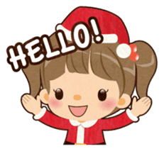 Santa Claus and Children sticker #1713446