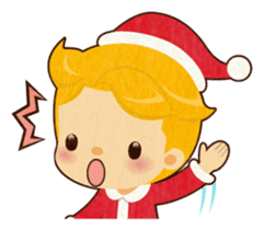 Santa Claus and Children sticker #1713448