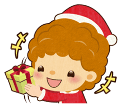 Santa Claus and Children sticker #1713450