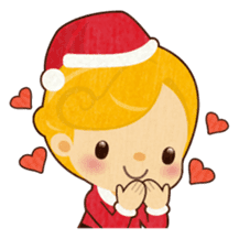 Santa Claus and Children sticker #1713452