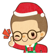 Santa Claus and Children sticker #1713458