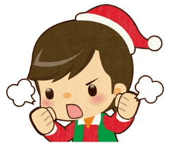 Santa Claus and Children sticker #1713463