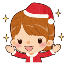 Santa Claus and Children sticker #1713464