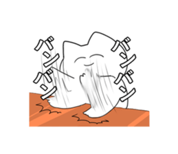 Smiling cat sticker #1713534