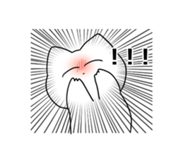 Smiling cat sticker #1713537