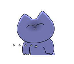 Smiling cat sticker #1713544