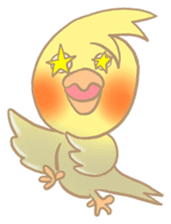 Cockatiel Cotton Candy & Jin's Daily sticker #1713986