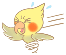 Cockatiel Cotton Candy & Jin's Daily sticker #1713990