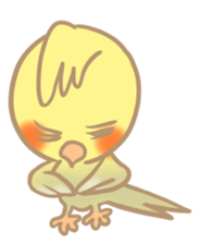 Cockatiel Cotton Candy & Jin's Daily sticker #1713992
