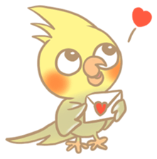 Cockatiel Cotton Candy & Jin's Daily sticker #1713995