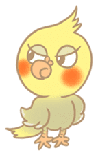 Cockatiel Cotton Candy & Jin's Daily sticker #1714002