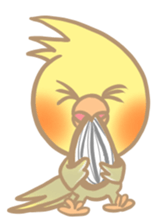 Cockatiel Cotton Candy & Jin's Daily sticker #1714007