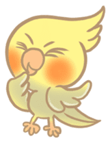 Cockatiel Cotton Candy & Jin's Daily sticker #1714012