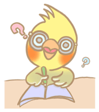 Cockatiel Cotton Candy & Jin's Daily sticker #1714014
