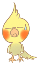 Cockatiel Cotton Candy & Jin's Daily sticker #1714021
