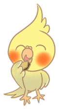 Cockatiel Cotton Candy & Jin's Daily sticker #1714022