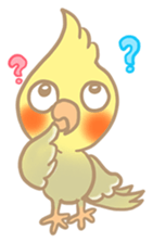 Cockatiel Cotton Candy & Jin's Daily sticker #1714024