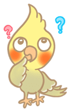 Cockatiel Cotton Candy & Jin's Daily sticker #1714024