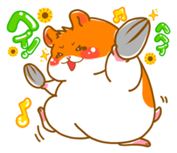 The fat hamster sticker #1714305