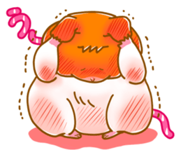 The fat hamster sticker #1714342