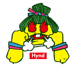 SUPER Hynd HEROES sticker #1714404