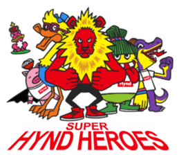 SUPER Hynd HEROES sticker #1714417