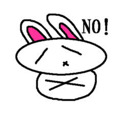 Hide of the rabbit sticker #1714570