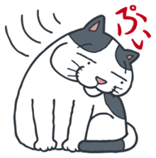 Johnny the ugly cat sticker #1714749